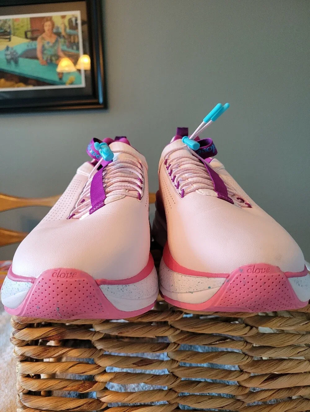Clove Forte Sneakers Shoes Light Pink / Violet / White Women's 12.5 / Men's 11